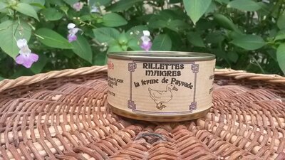 Rillettes maigres de canard 190 g
