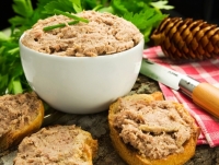Verrine de rillettes de canard