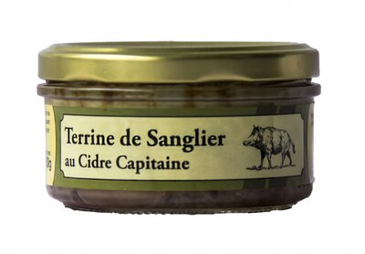 Terrine de sanglier au cidre de lalobbe