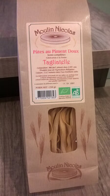 Tagliatelle au piment doux - semi-complète