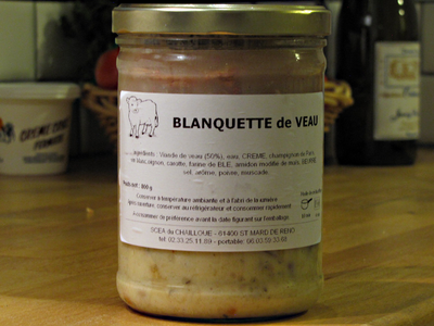 Blanquette de veau 800g