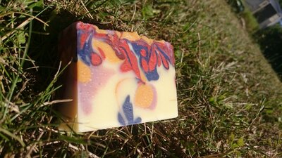 Savon surgras fleur de lys huile germe de blé bio peaux sèches