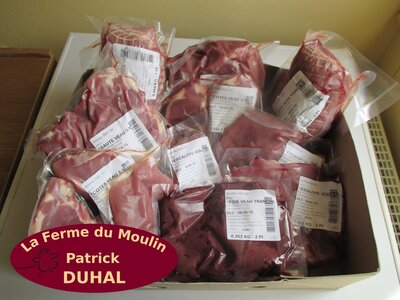 Caissette de veau 5 kg