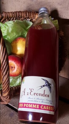 Jus de pomme cassis 100 cl