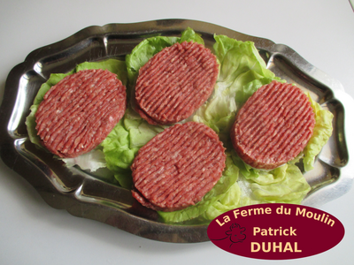 Steaks hachés x 20 de boeuf