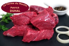 Cubes à brochettes de boeuf