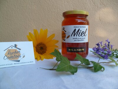 Miel de fleurs pot de 500 g