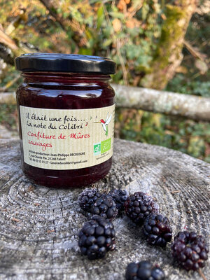 Confiture de mûres sauvages