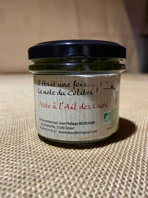 Pesto à l'ail des ours