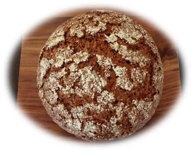 Pain de seigle bio au levain