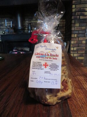 Gâteau à la broche 142 g (2 à 3 personnes)