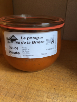 Sauce tomate du jardin, octeville