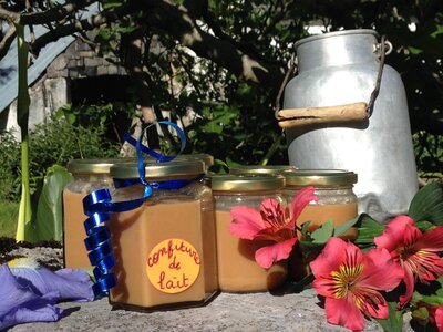 Confiture de lait, faite à la ferme