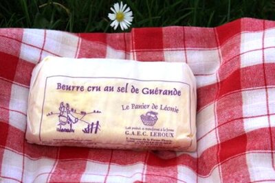 Beurre cru au sel de guérande