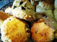 2 scones choco-orange