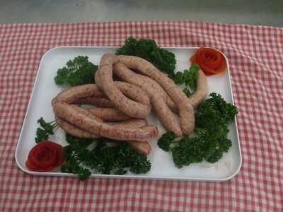 Saucisses natures pur boeufx8