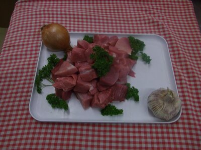 Sauté de porc dans l'épaule