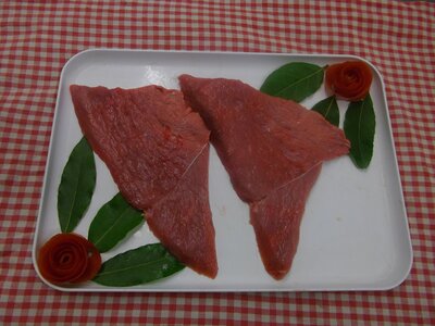 Escalope de veau x2