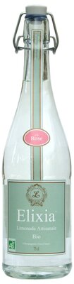 Limonade bio à la rose