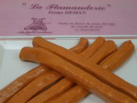 Porc - charcuterie - saucisses merguez de porc 5 a 6