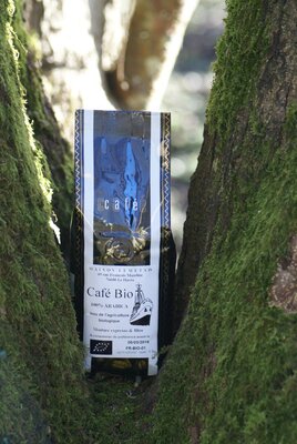 CAFE BIO 100% ARABICA LOT DE 2 X 250 G CAFE MOULU