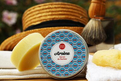 Arsène, savon de barbier 