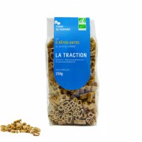 PÂTES COMPLÈTES BIO - SACHET DE 250 G : 'LA TRACTION'