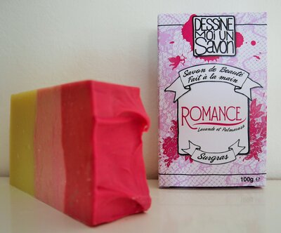 2 Savons Romance - Surgras 7% - Aloe Vera et Huile de Ricin