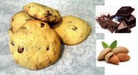 1 cookie choco noir-amandes