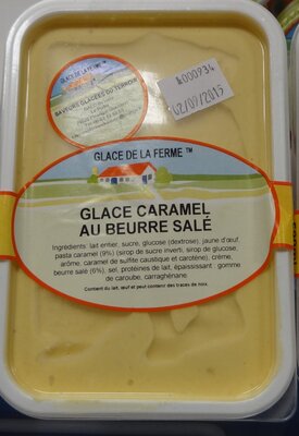 Crème glacée au caramel beurre salé