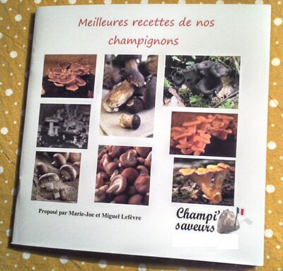 - livre : recettes de nos champignon