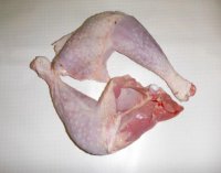 Cuisse de poulet fermier x2