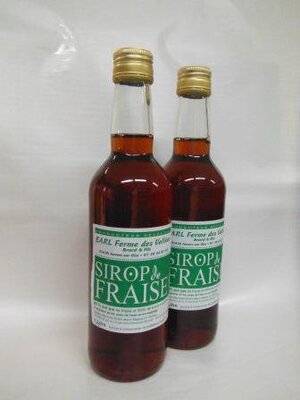 Sirop de fraise