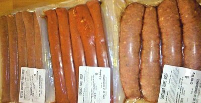 Lot de 14 saucisses-merguez à griller