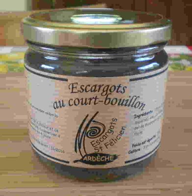 Escargots au court bouillon -24 escargots très gros