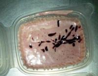 Fromage Blanc, fait à la ferme - à la confiture de FRAMBOISE maison