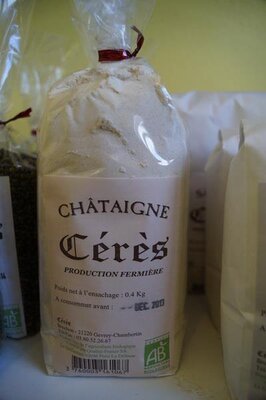 Farine de châtaignes 0.4 kg