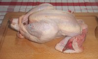 Poulet fermier moyen 1,7 à 2,1 kg