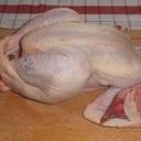 Poulet fermier gros 2,1 à 2,5 kg