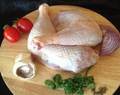 2 cuisses de poulet, ferme du pradon