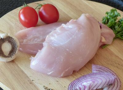 2 filets de poulet, ferme du pradon