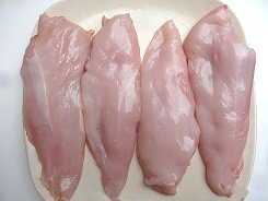 4 filets de poulet, ferme du pradon