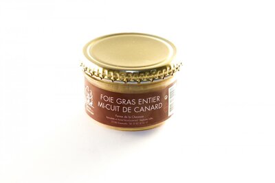 Foie gras de canard entier mi-cuit 170g  - 4 personnes