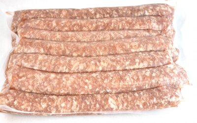 Chipolatas pur porc natures en 1 kg