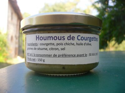 Houmous de courgette