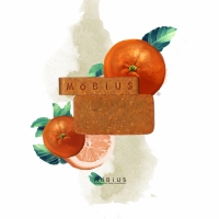 Savon de douche 'agrumes & urucum' saponifié à froid, glycériné et surgras.