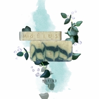 Savon soin de douche 'un air mediterraneen' saponifié à froid, glycériné&surgras