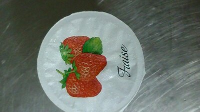 Yaourt  brassé fraise bio 4*125g