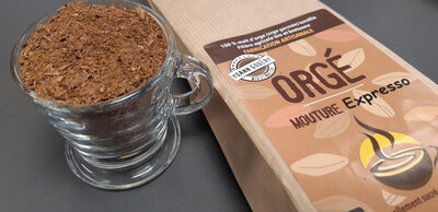 Orgé, malt d'orge torréfié (mouture expresso)