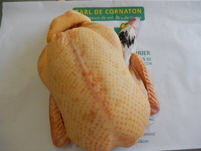 canette de ferme prête-à-cuire 2 kg